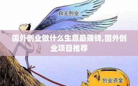 国外创业做什么生意最赚钱,国外创业项目推荐