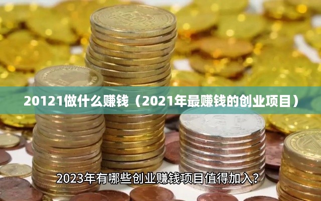 20121做什么赚钱（2021年最赚钱的创业项目）