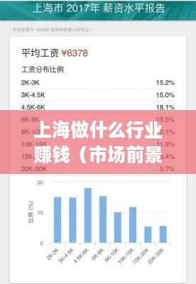 上海做什么行业赚钱（市场前景分析）