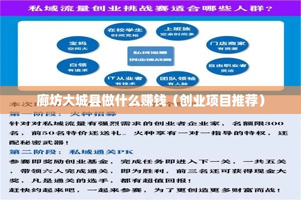 廊坊大城县做什么赚钱（创业项目推荐）