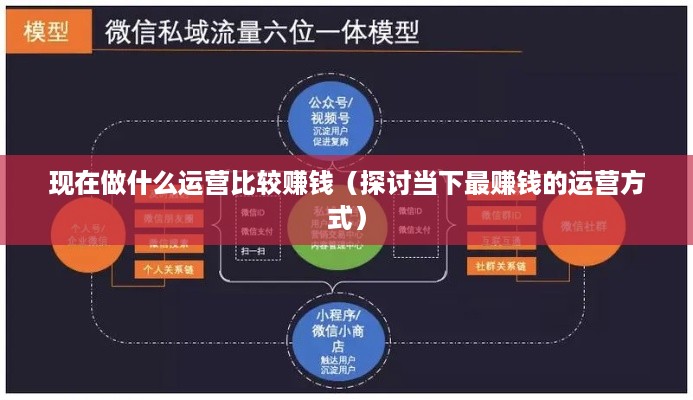 现在做什么运营比较赚钱（探讨当下最赚钱的运营方式）